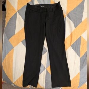 Express Editor Barely Boot Low Rise Pants - Size 10S